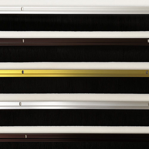 Brush strip draught excluder - strip,