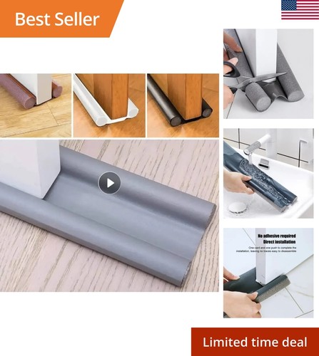 Twin door draft - draft, stopper
