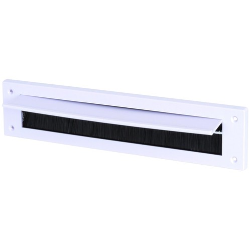 White pvc letter box - box, draught